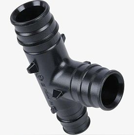 Тройник PE-X перех PPSU Дн25х25х16 РОС